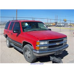 1999 - CHEVROLET TAHOE