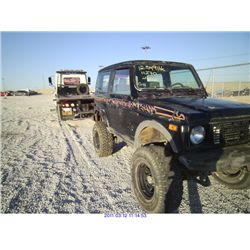 1987 - SUZUKI UNKNOWNN