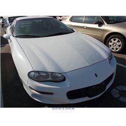 REMOVED 2002 - CHEVROLET CAMARO