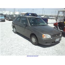 2001 - HYUNDAI ACCENT