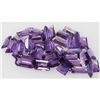 Image 1 : Natural 8.24 ctw Amethyst Baguette (40)