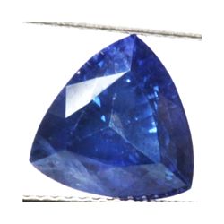 Natural 1.49ctw Ceylon Sapphire Trillion Cut Stone