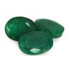 Image 1 : Natural 12.9 ctw Emerald Oval (3)