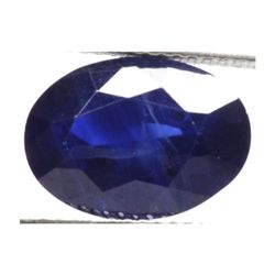 Natural 1.86ctw Ceylon Sapphire Oval Stone