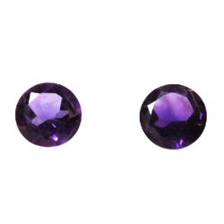 Natural 3.487ctw Amethyst Round Stone 8x8 (2)