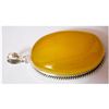 Image 1 : Natural 86.05 ctw Yellow Onex Pendant .925 Sterling