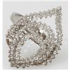 Image 1 : Natural 4.94g CZ Ring .925 Sterling Silver