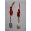 Image 1 : Natural 16.15ct Semi Precious Earring .925 Sterling