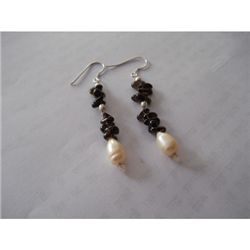 27.00 ctw Semi Precious Earrings .925 Sterling
