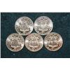 Image 2 : 2011 Copper Round "Walking Liberty"; .999 Fine Copper 1/4 Oz.; Lot of 5