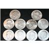 Image 1 : Eisenhower $1; Various Dates & Conditions; Lot of 10
