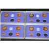 Image 2 : 2007-S US Mint Proof Set; Lot of 4, Two Sets Missing Nickels & 2 Sets Missing Penny & Nickels