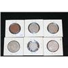 Image 1 : Kingdom of Jordan Foreign Coin; Various Dates, Conditions & Denominations; Lot of 6