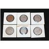 Image 2 : Kingdom of Jordan Foreign Coin; Various Dates, Conditions & Denominations; Lot of 6