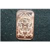 Image 2 : 2012 Copper Ingot; .999 Fine Copper 1 Oz.