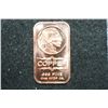 Image 1 : 2012 Copper Ingot; .999 Fine Copper 1 Oz.