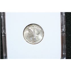1941-S Mercury Dime; MCPCG Graded MS63