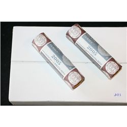 2005 Westward Journey Nickel Series, Roll, Lot of 2, Unopened