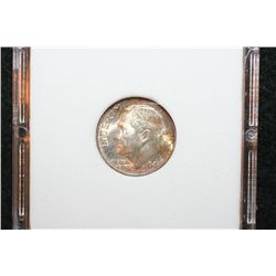 1947-S Roosevelt Dime; MCPCG Graded MS63