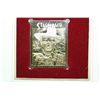 Image 2 : 1990 First Day Issue 22K Gold Replica Stamp W/Postal Stamp; America's Classic Films Westerns