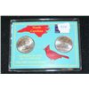 Image 1 : 2001 North Carolina State Quarter Set; P&D Mints; Lot of 2