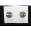 Image 2 : 2001 North Carolina State Quarter Set; P&D Mints; Lot of 2