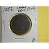 Image 1 : 1852 LARGE CENT