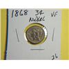 Image 1 : 1868 3CENT NICKEL