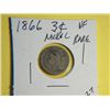 Image 1 : 1866 3CENT NICKEL
