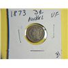 Image 1 : 1873 3CENT NICKEL