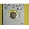 Image 1 : 1854 1/2 DIME
