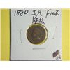 Image 1 : 1880 INDIAN HEAD CENT