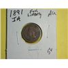 Image 1 : 1891 INDIAN HEAD CENT