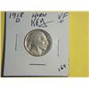 Image 1 : 1918 D BUFFALO NICKEL