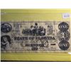 Image 1 : 1863 1 DOLLAR STATE OF FLORIDA TALLAHASSEE