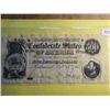 Image 1 : 1864 500 DOLLAR CONFEDERATE STATES OF AMERICA