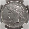 Image 2 : 1921 Peace $  NGC  AU cleaned