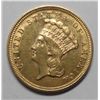 Image 1 : 1854 $3 Gold "Princess Type" CH AU58 Loaded w/mint luster