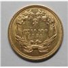 Image 2 : 1854 $3 Gold "Princess Type" CH AU58 Loaded w/mint luster