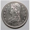 Image 1 : 1837 Bust Half reeded edge type Ch BU 60+ unusually well struck blazing luster