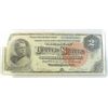 Image 1 : 1886  $2   silver certificate  XF/AU