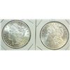 Image 1 : 1890S - 1891 Morgan $  MS61  both are nice 63's reverse