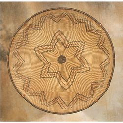 Apache Basketry Tray, circa 1920s