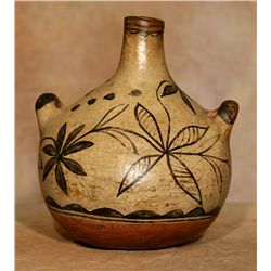 Large Cochiti Upright Canteen, early 1900s