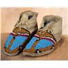 Osage Beaded Moccasins, 19th century