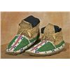 Cheyenne Man's Moccasins, circa 1880s