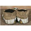 Image 4 : Cheyenne Beaded Moccasins, early 1900s
