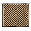 Navajo Woman's Shoulder Blanket, 5'5" x 4'8"