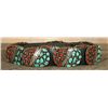 Francisco Gomez Concho Belt, turquoise and coral