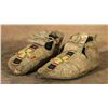 Image 1 : Cheyenne Beaded Child's Moccasins, 19th century